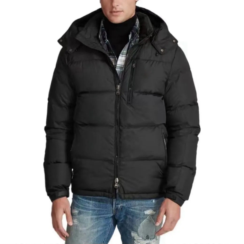 Men Puffer Jackets Windproof Winter ...