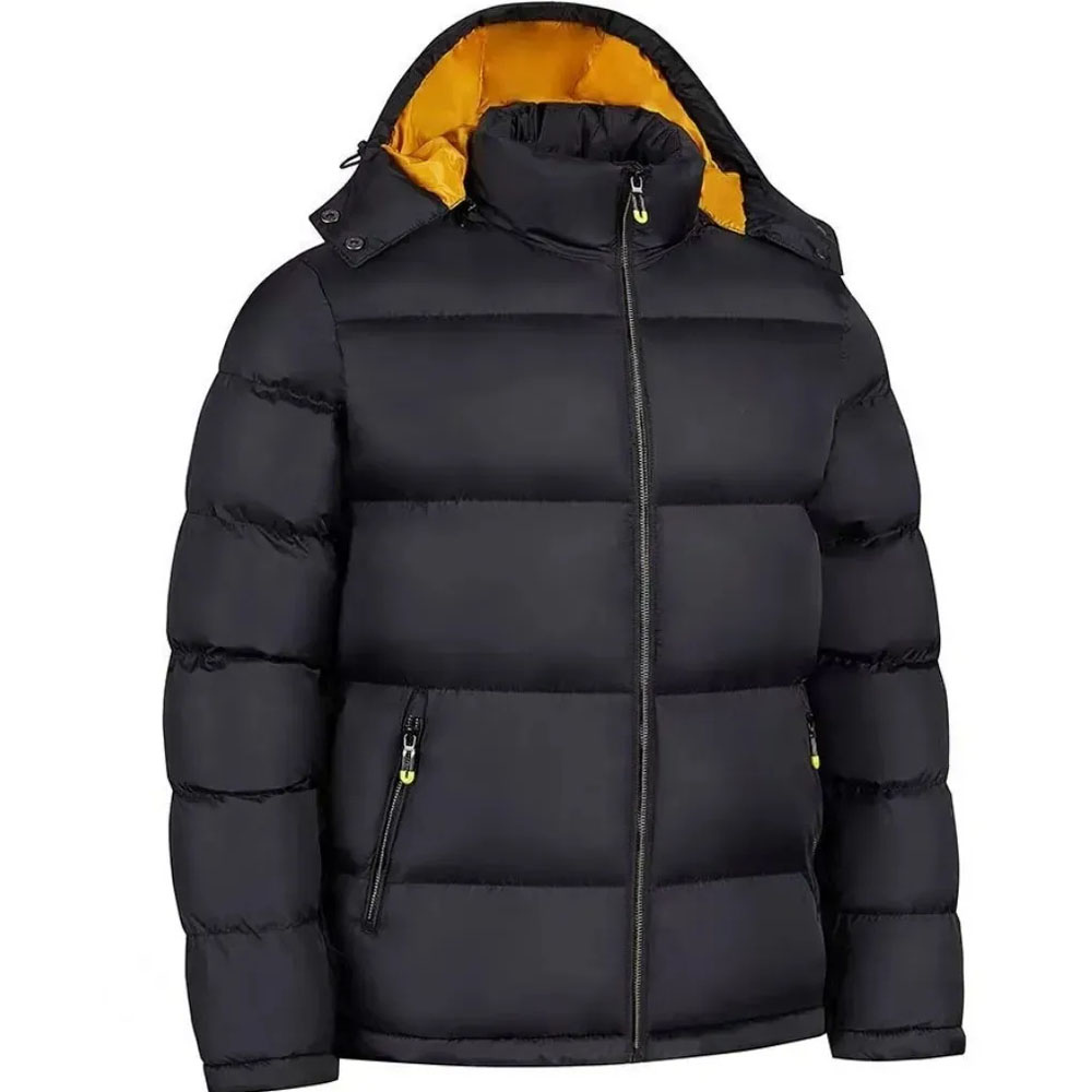 Men's Down Jackets Winter Warm Windproof Down Jack...