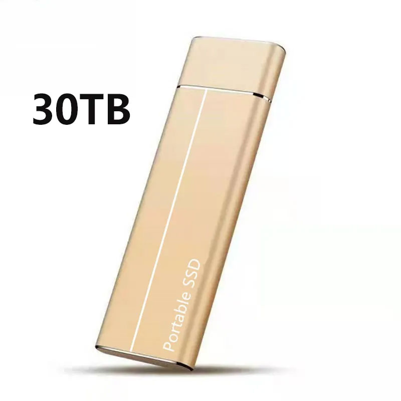 Hard Drives Protable SSD Type-C USB3.1 High Speed External Solid State Mobile Storage for Laptop