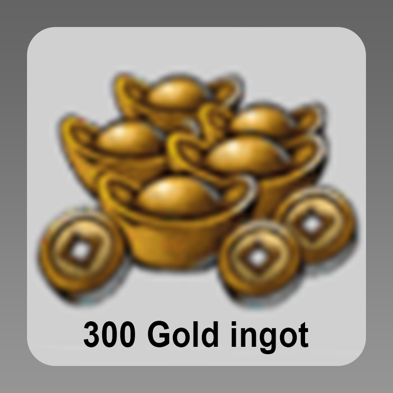 300 Gold Ingot