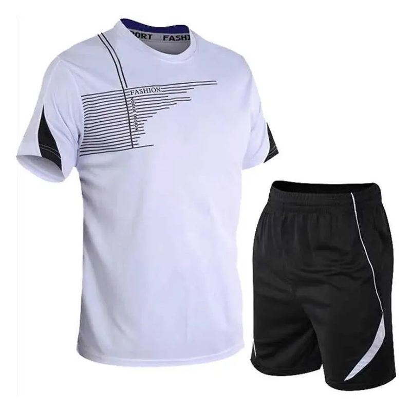 Men’s Tracksuit for Gym and Sports Breathable Uniforms for Table Tennis and Ping Pong
