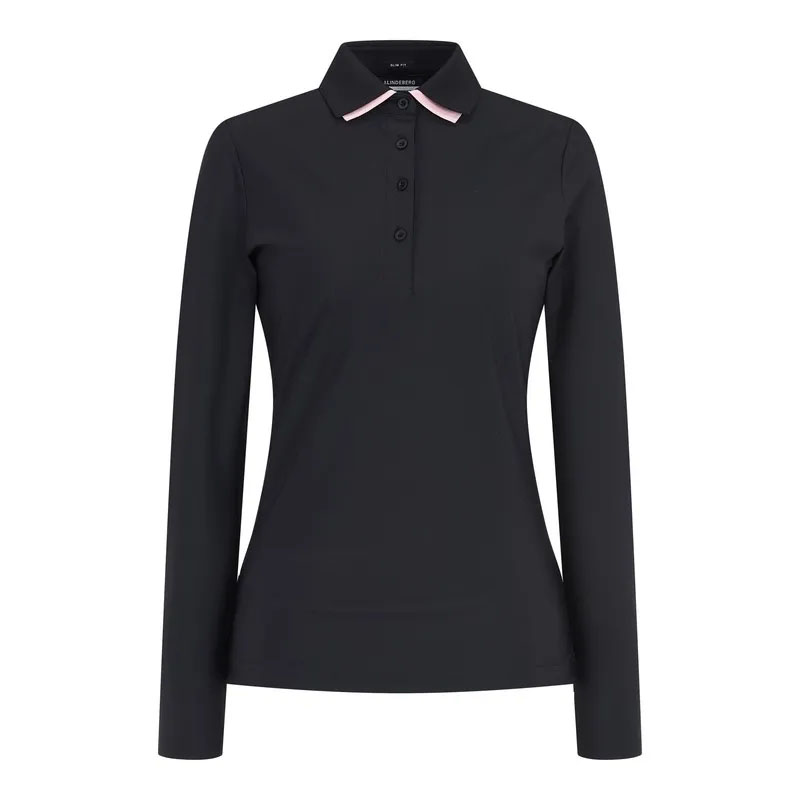 Classic Stretch Fabric Women's Golf Shirt Long Sleeve Sports Clothing for Spring and Autumn