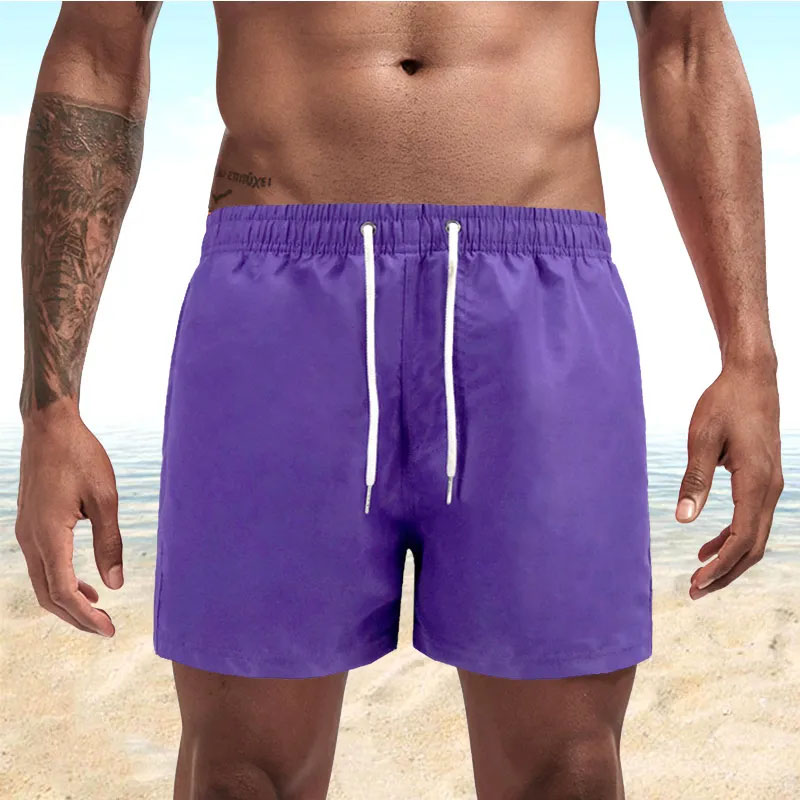 Swimming Trunks Fashion Beach Board Shorts Quick Drying SwimWear Summer Mens Bathing Suit