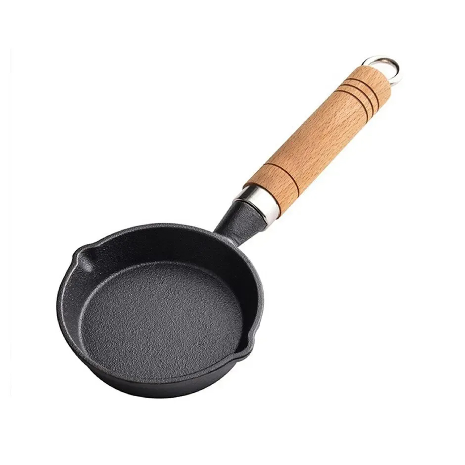 Egg Pan Cast Iron Skillet Frying ...