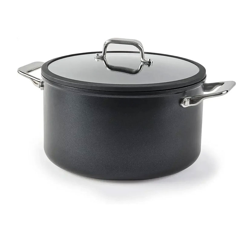 Nonstick StockPot with Lid T Stew Soup Pot Stay Co...