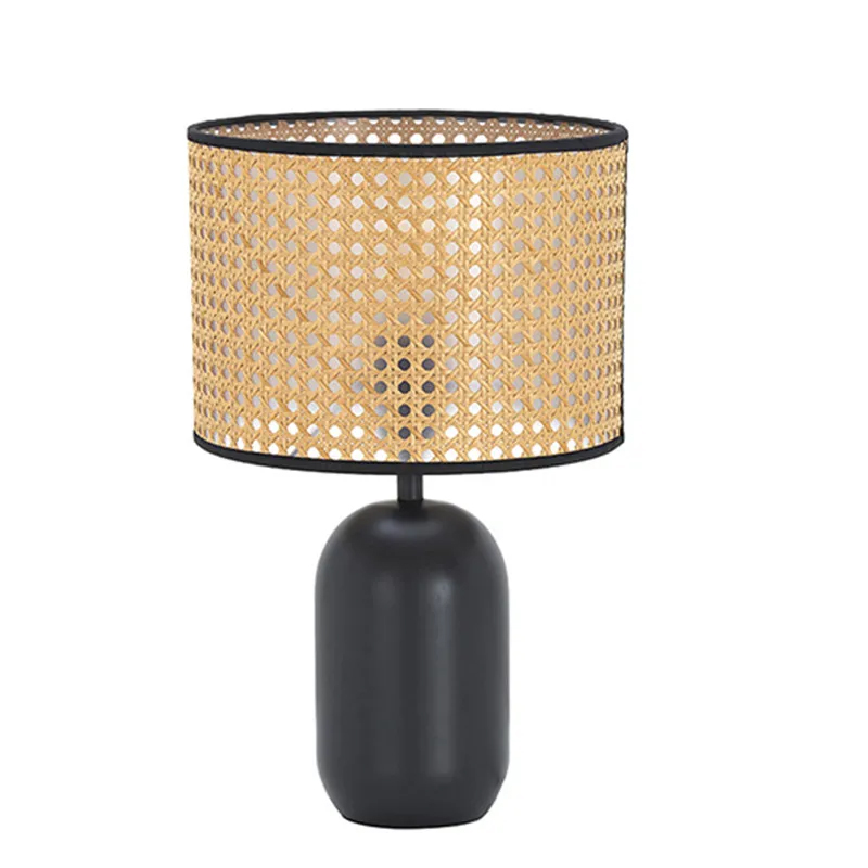 Table Lamps Creative Bamboo Woven Homestay ...