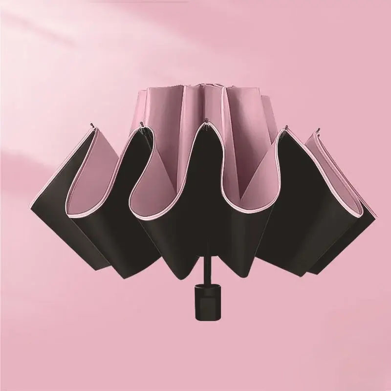 Folding 8-bone Automatic Umbrella Men's Large ...