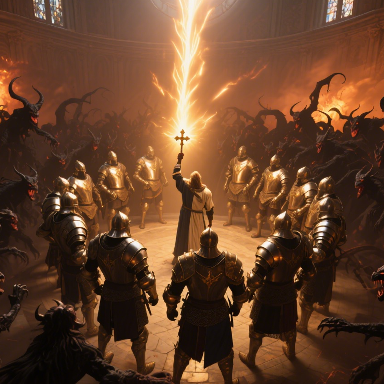 The Holy Warriors Gather