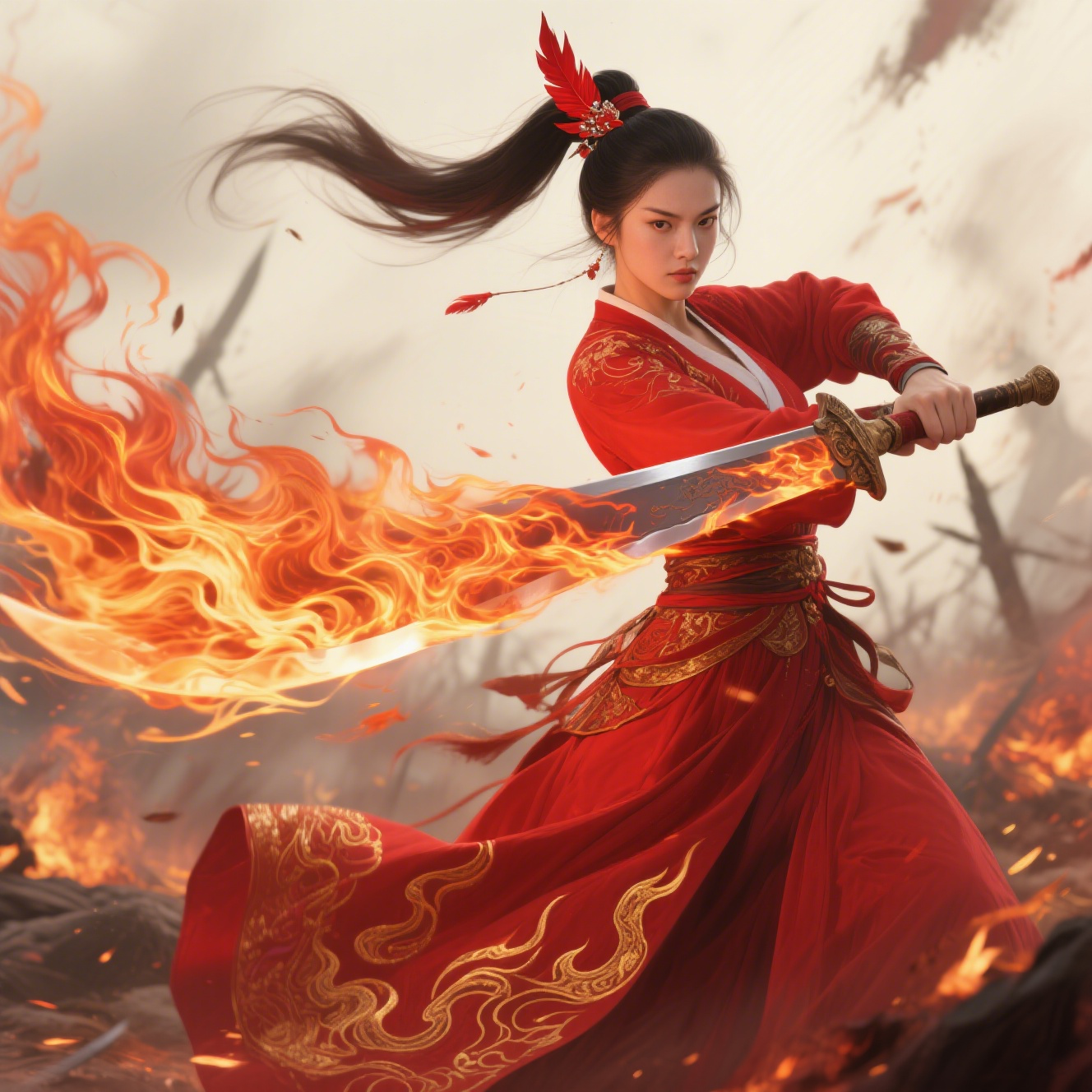 Fire Knife Warrior