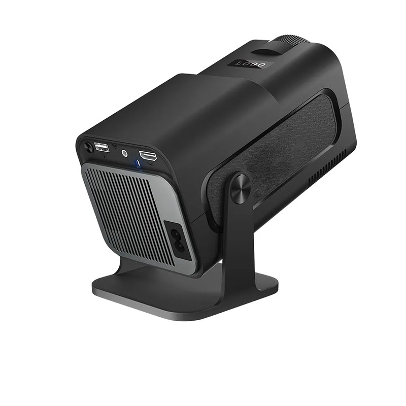 720P Portable Smart Projector Android 11, 1GB+8GB, 180° Rotatable Screen with Bluetooth 5.0 for Outdoor Use