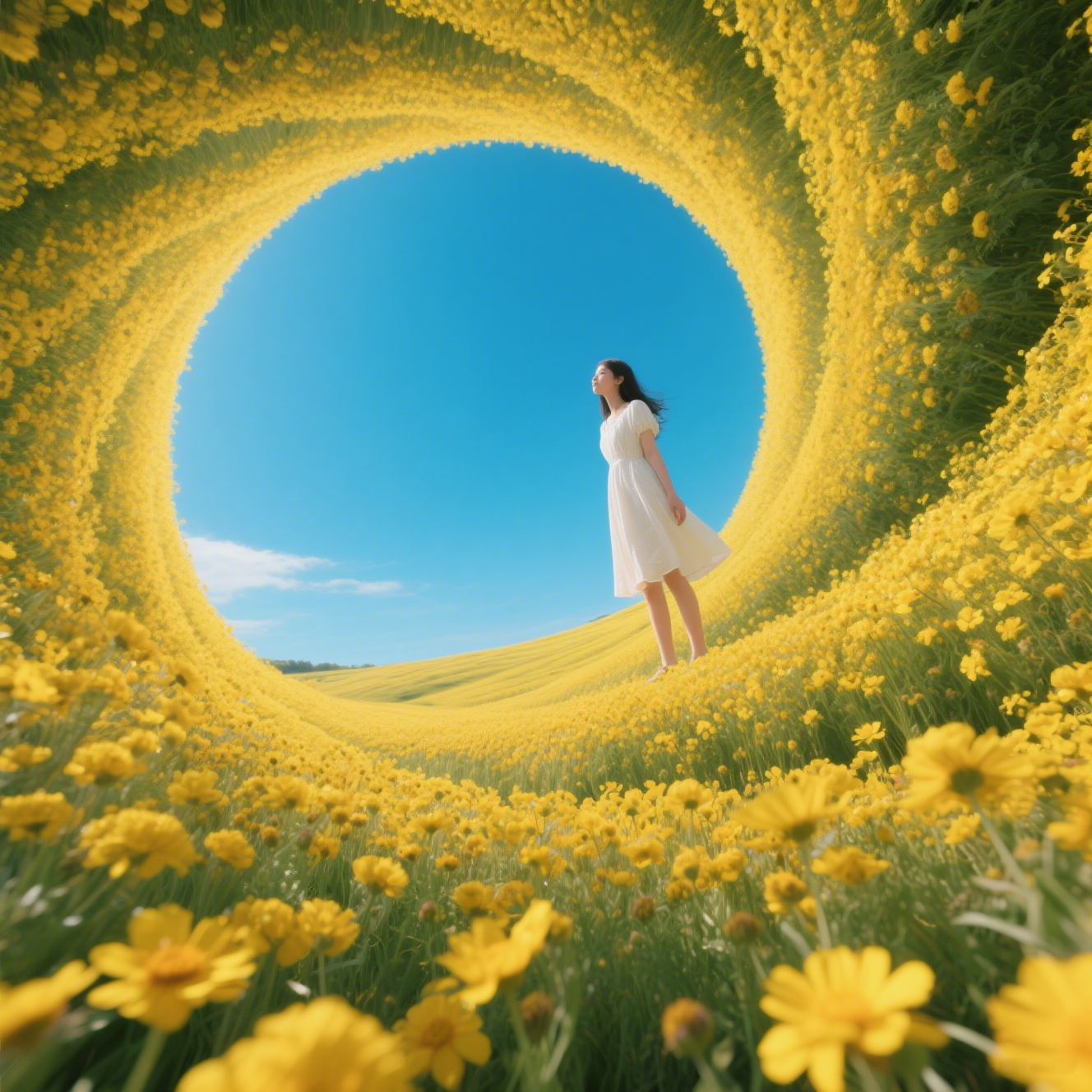 Chrysanthemum Flower Sea