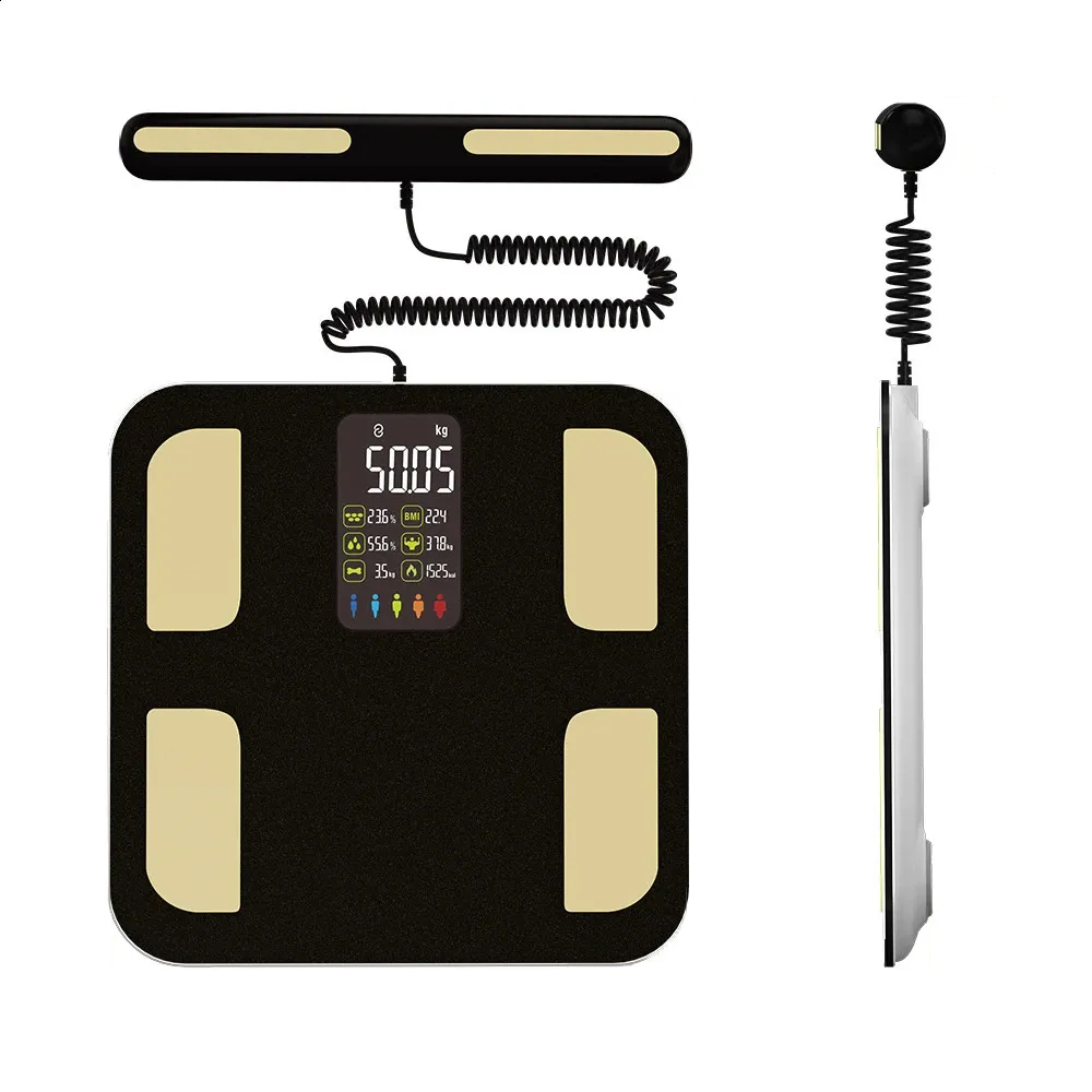 Smart Bioimpedance Scale 8 Electrode BMI Body Mass Index Weight Balance Composition