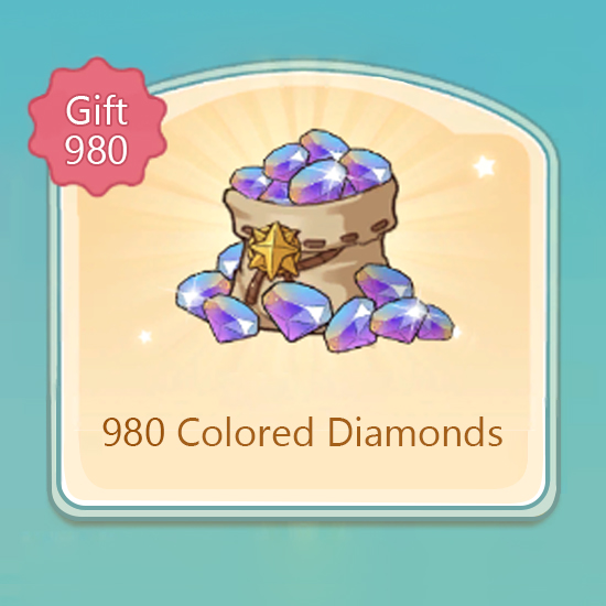 980 Colored diamond