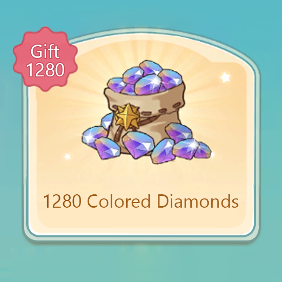 1280 Colored diamond