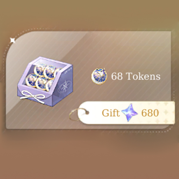 68 Tokens+680 Star Diamond