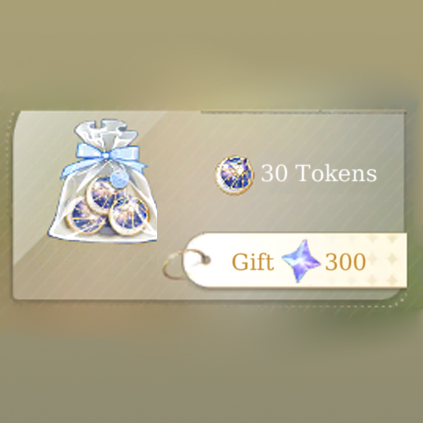 30 Tokens+300 Star Diamond