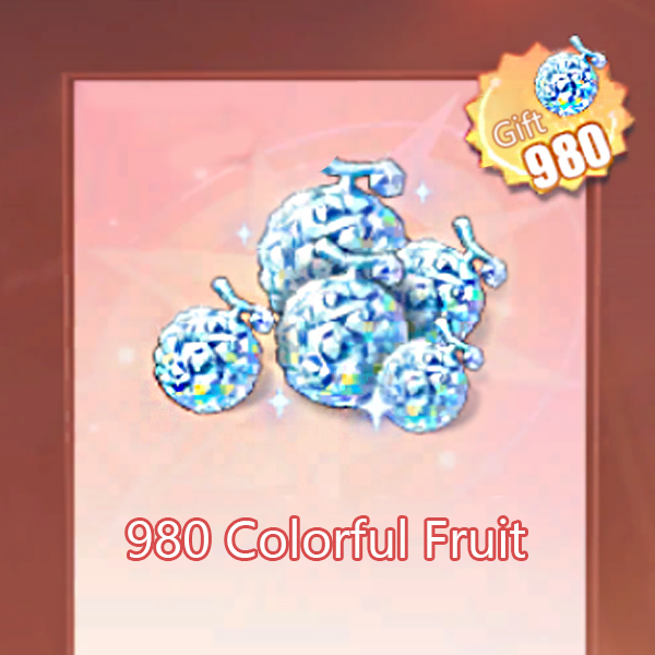 980 Colorful Fruit