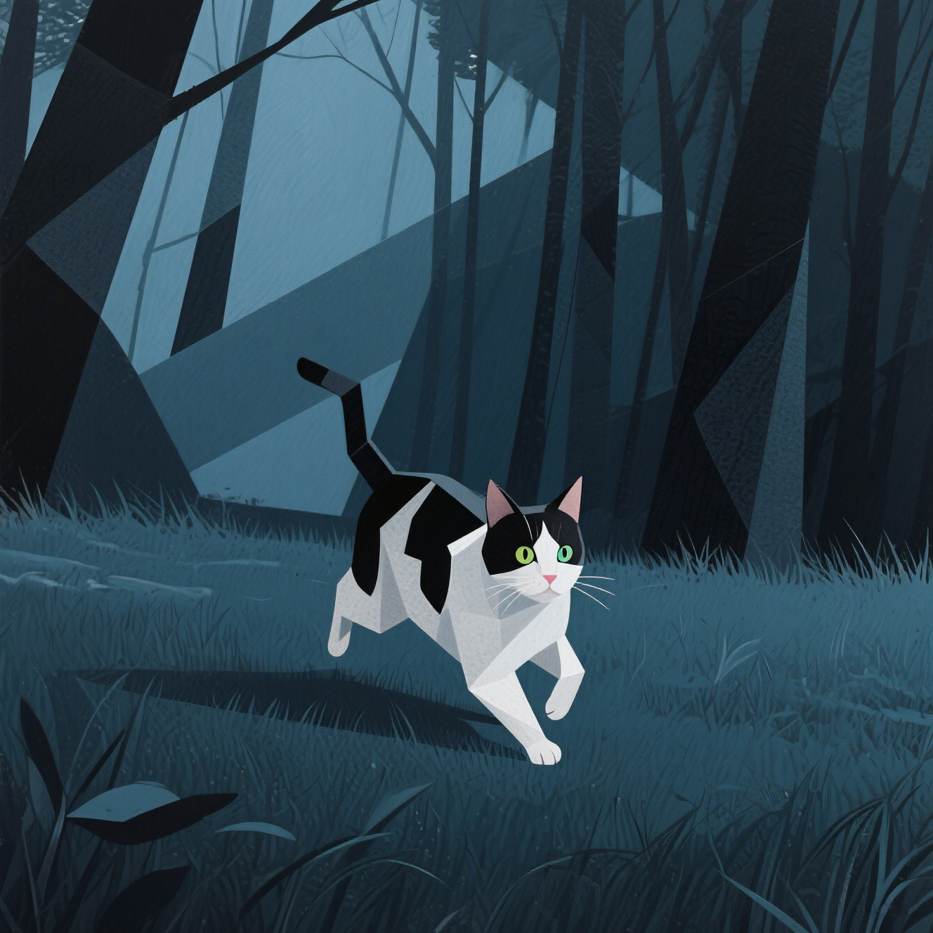 Ghost Space Cat