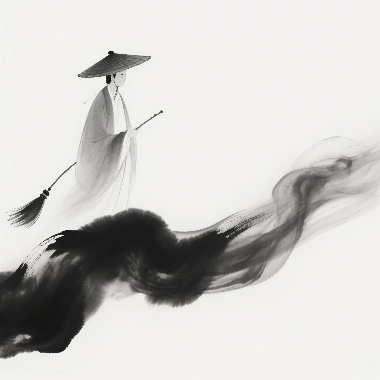 Minimalist Ink Painting