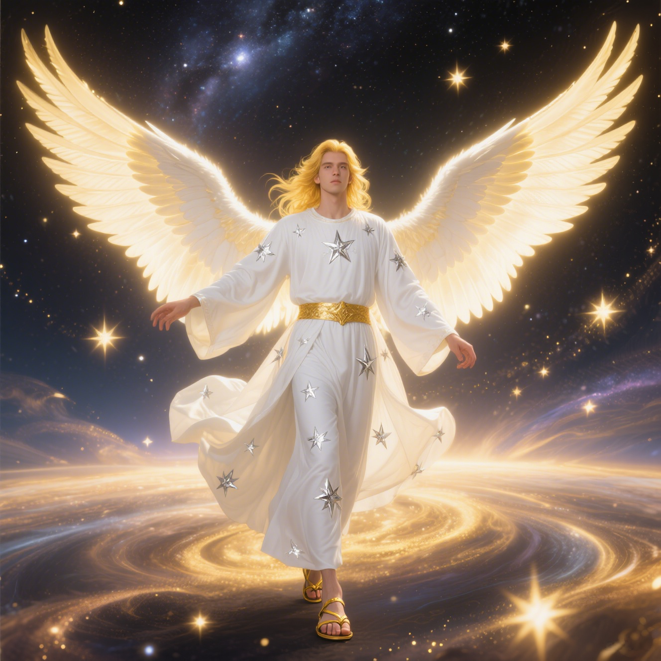 Divine Both Wings Angel