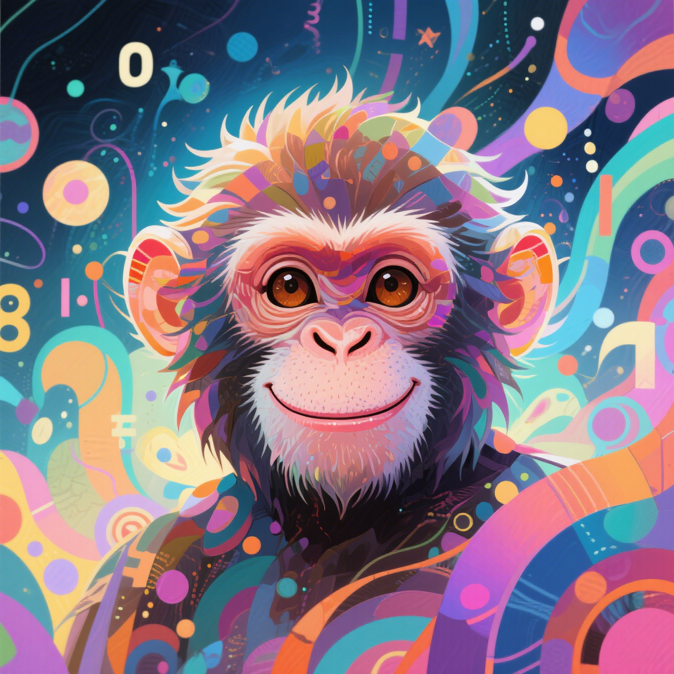 Music Series Digital Monkey Avatar