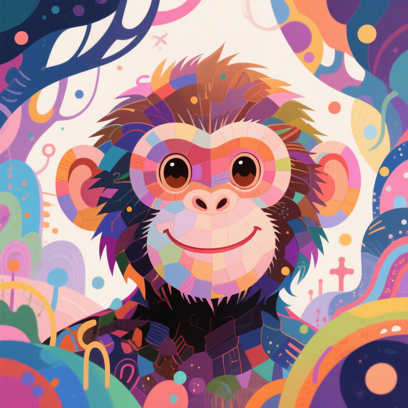 Natural Series Digital Monkey Avatar