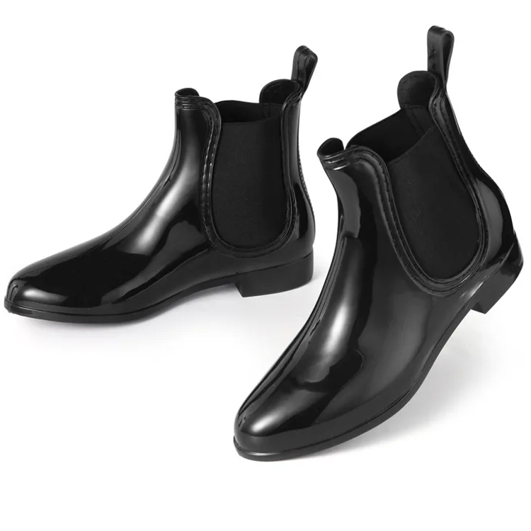 Women's Chelsea Comfortable Anti Slip Waterproof Garden Fashion Rubber Sole Shoes