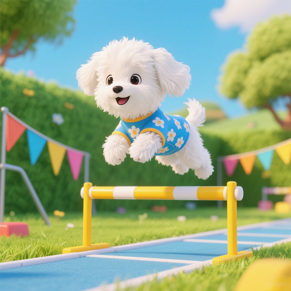 Puppy Obstacle Challenge Game