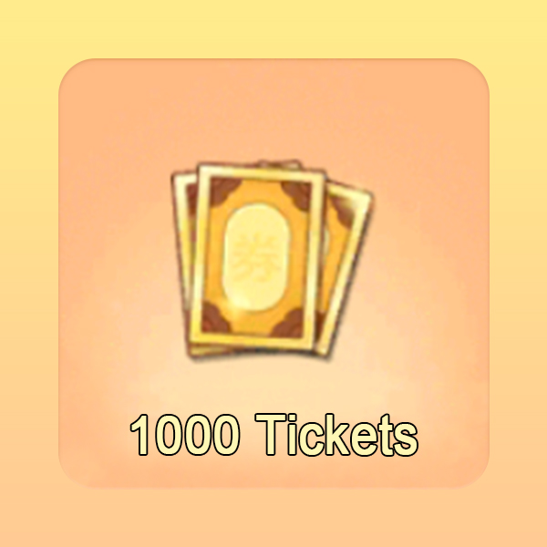 1000 Tickets