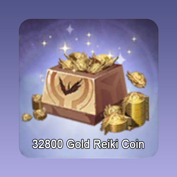 32800 Gold Reiki Coin