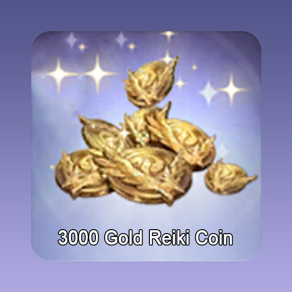 3000 Gold Reiki Coin
