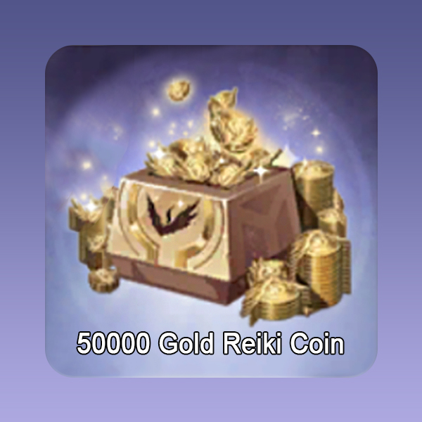 50000 Gold Reiki Coin