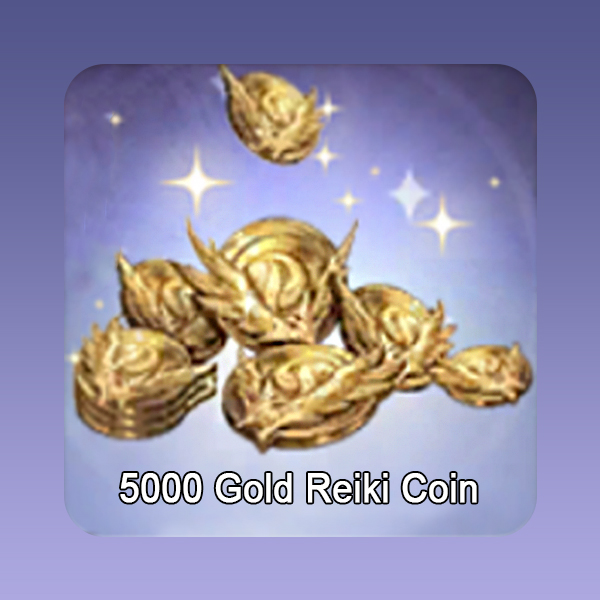 5000 Gold Reiki Coin