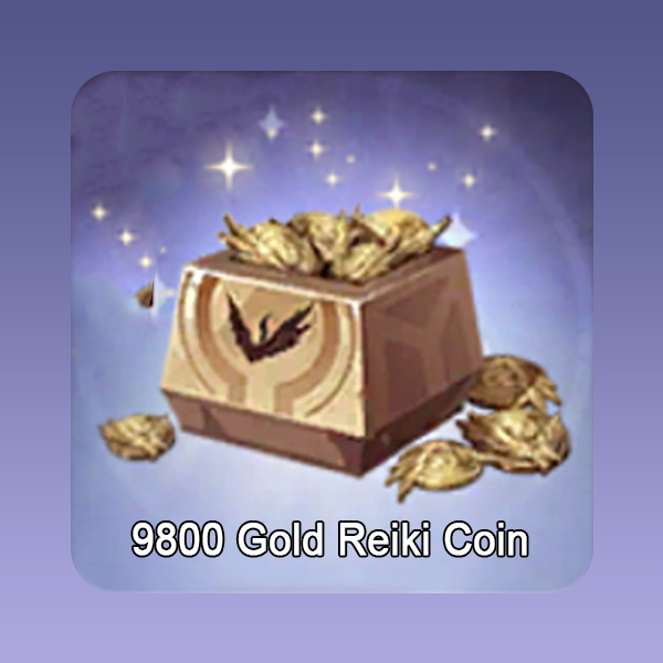 9800 Gold Reiki Coin