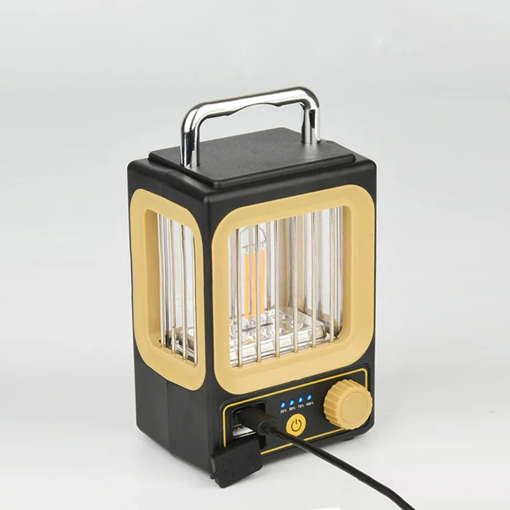 LED Rechargeable Flashlight Camping Lantern 5 Mode...