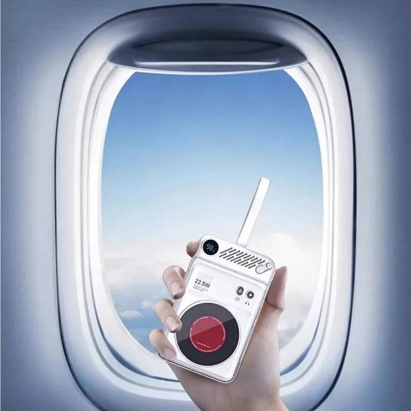 10000mAh Mini Power Bank Magnetic Wireless Fast Ch...