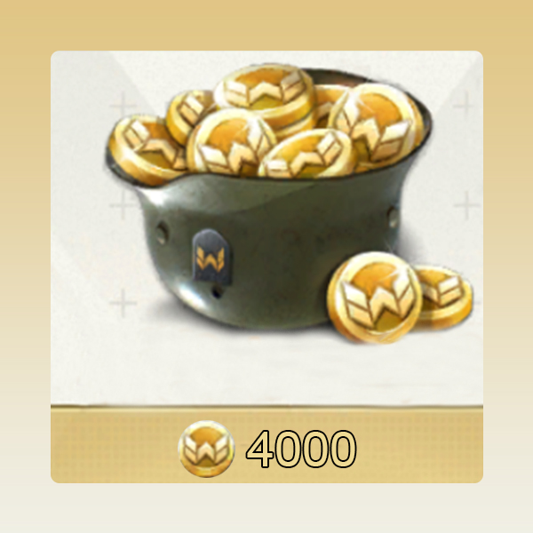 4000 Gold Coin