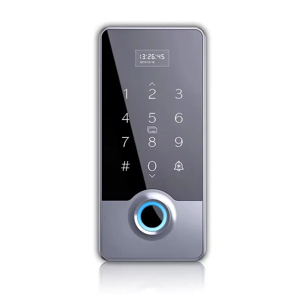 Display Screen-Equipped Waterproof Access Control Office Fingerprint Password Card Access And Attendance Machine