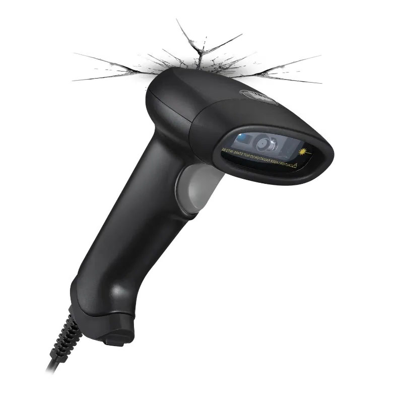 Hands-free Handheld Portable Scanning Gun USB Manual Automatic Scanning 2D QR 1D Barcode Scanner With High Performance