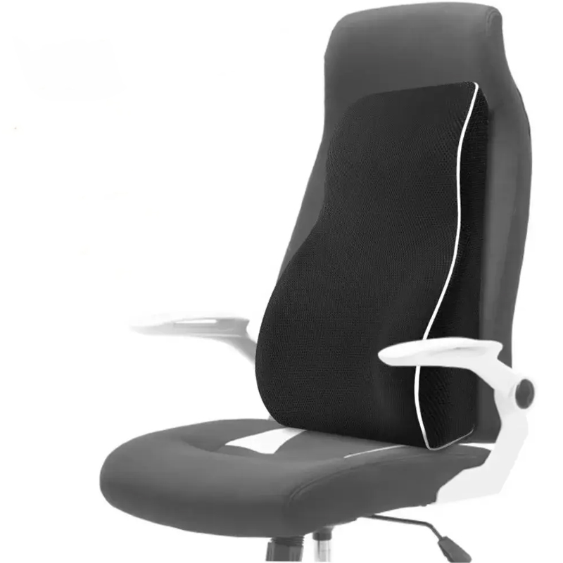 Lumbar Support Office Chair Cushion Memory Foam Back Cushion Pillow for Pain Relief