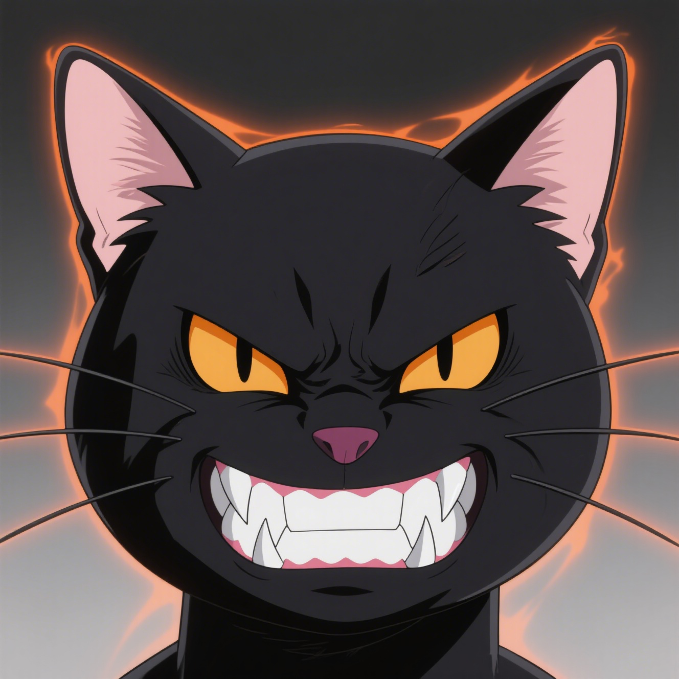 Evil Blackcat Is Angry To Hate