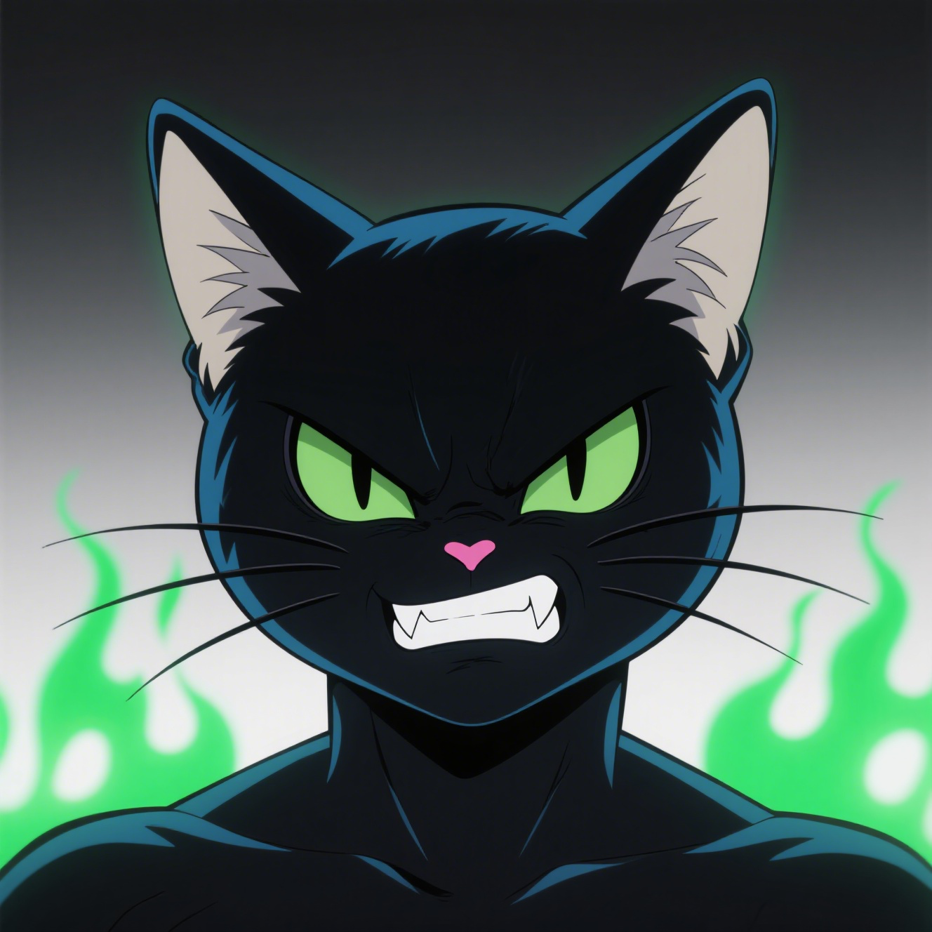 Evil Blackcat Is Coming Up With A Bad Idea