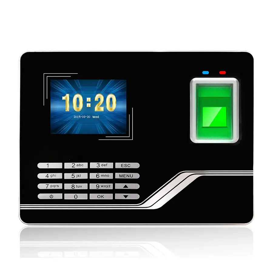 Fingerprint Biometric Attendance System Access Control USB Tcpip Office Time Clock Employee Recorder Machine