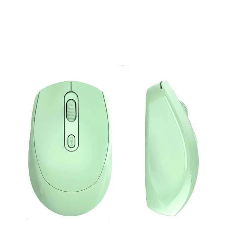 Wireless Mouse 2.4G Ergonomic Optical Mouse Computer Mouse For Laptop PC NotebookBattery Small Cordless Mice