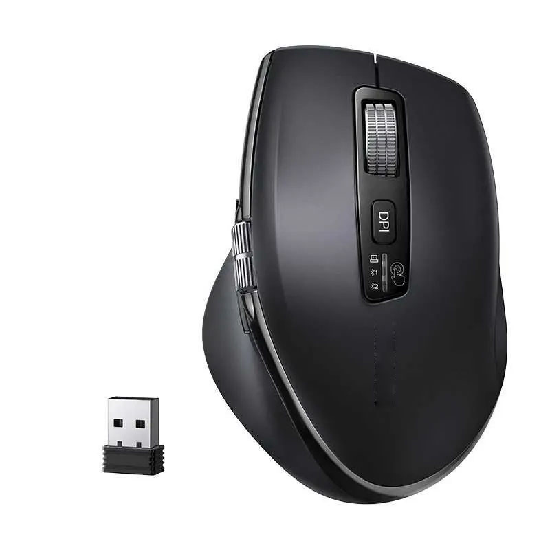 Hyper-Fast Scroll Wireless Mouse Bluetooth 5.4 2.4G Ergonomic 5000DPI For Tablet Lapto Computer PC Mice