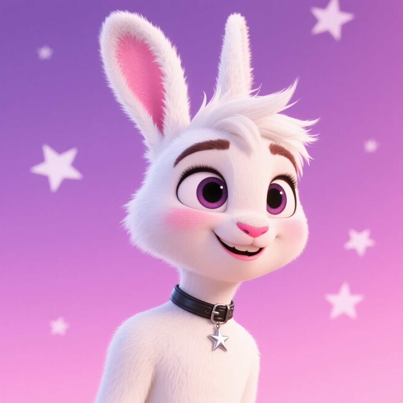Lena Rabbit's Face Was Full Of Smiles