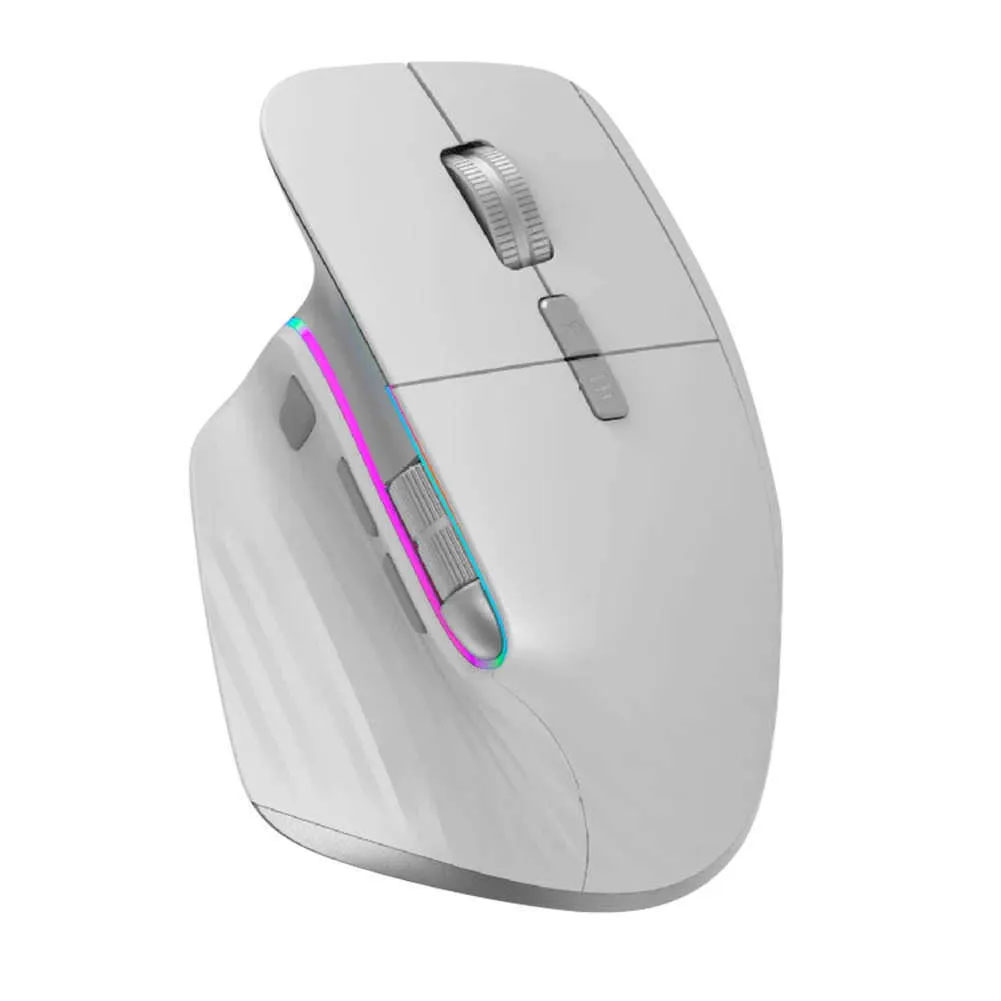 Multi-Device Wireless Mouse Ergonomic Bluetooth-Compatible 5.0 2.4G Gaming Mouse 1000-4000DPI Optical Gamer Mice For Laptop PC