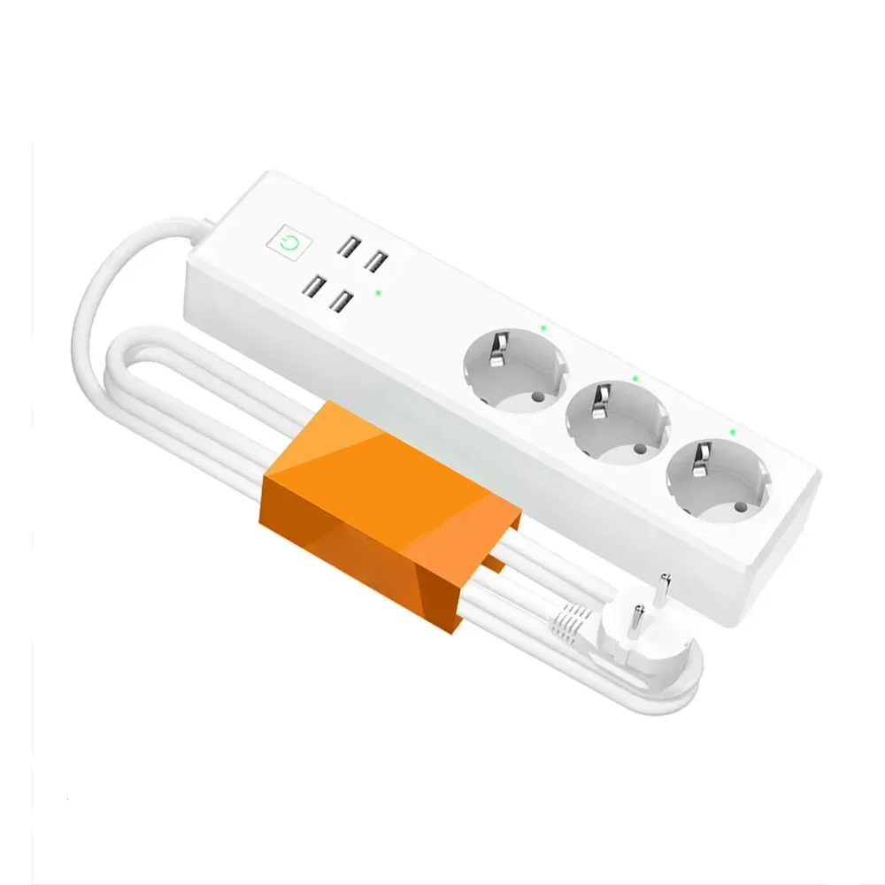 HomeKit Smart Power Strip WiFi Surge Protector EU Plug Power Socket