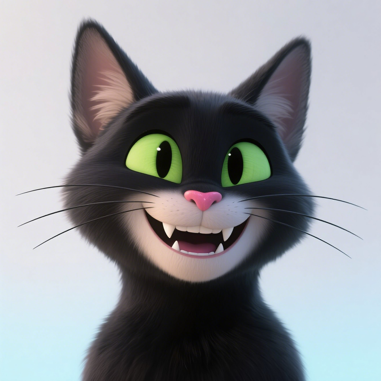 Very Happy Evil Blackcat