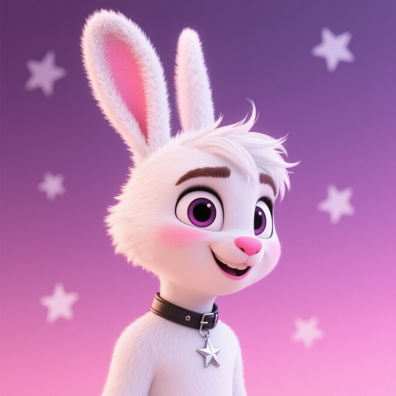 Lena Rabbit Was Surprised